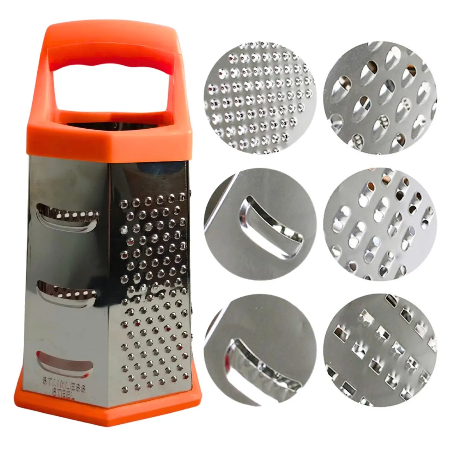 Multifuncional Ralador Vegetal Manual Casa Cozinha Shredder Ralador De Batata 6 Lados Cortador Triturador