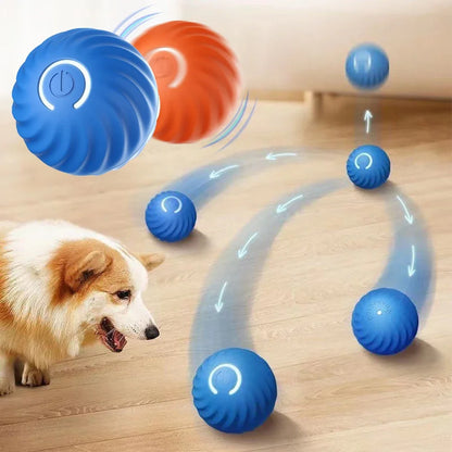 Bola Rolante Automática Inteligente para Cachorro e Gato, Bola saltitante, Brinquedo eletrônico interativo para cachorro