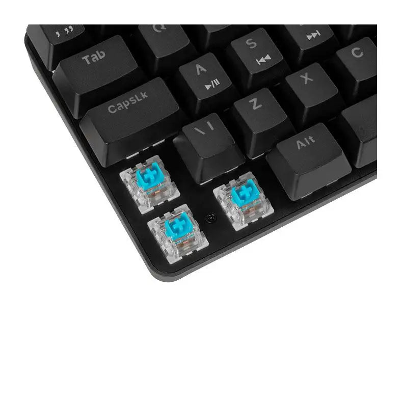 Teclado Mecanico Pro Gamer TGT Sherman Compacto, RGB, Switch Azul,  TGT-SHTKL-RBW01