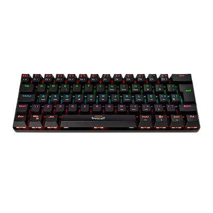 Teclado Mecanico Pro Gamer TGT Sherman Compacto, RGB, Switch Azul,  TGT-SHTKL-RBW01