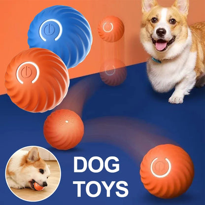 Bola Rolante Automática Inteligente para Cachorro e Gato, Bola saltitante, Brinquedo eletrônico interativo para cachorro